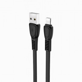 Дата-кабель USB универсальный Lightning Hoco X40 (черный)