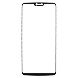 Защитное стекло OnePlus 6 (полное покрытие) (черное) (без упаковки)