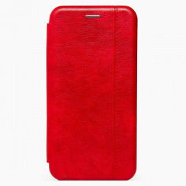 Чехол книжка BC002 Xiaomi Redmi 9A (открытие в бок) (красный)