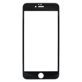 Защитное стекло Apple iPhone 6 Plus (закалённое) (полное покрытие) (черное) (без упаковки)