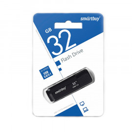 Флэш накопитель USB 32Gb Smart Buy Dock (USB 3.0) (черный)