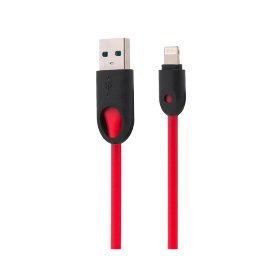 Дата-кабель USB универсальный Lightning Kurato RORI-L200 (красный)