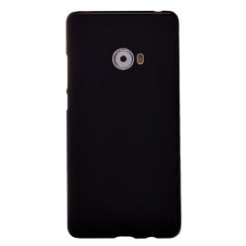 Чехол силиконовый матовый Xiaomi Mi Note 2 (черный)