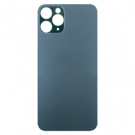 Задняя крышка Apple iPhone 11 Pro (стекло, широкий вырез под камеру) (зеленая)