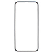Защитное стекло Apple iPhone X (закалённое) (полное покрытие) (черное) (без упаковки)