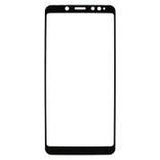 Защитное стекло Xiaomi Redmi Note 5 (полное покрытие) (черное) (без упаковки)