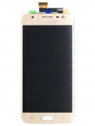 Дисплей Samsung J330F Galaxy J3 (2017) в сборе с тачскрином (золотой) (TFT с регулировкой яркости)
