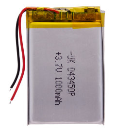 Аккумуляторная батарея универсальная 043450P (4*34*50mm) 3,7v 1000 mAh